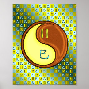 Tweelingen & Hout Slang Poster