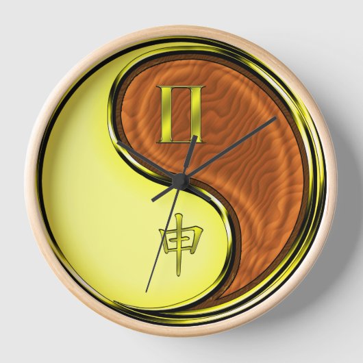 Tweelingen & Houten Aap (Voorkant)