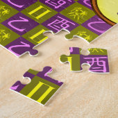 Tweelingen & Houten Haan Legpuzzel (Zijkant)