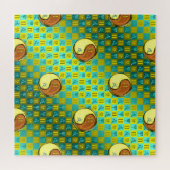 Tweelingen & Houten Hond Legpuzzel (Horizontaal)