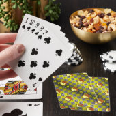 Tweelingen & Houten Konijn Pokerkaarten (Insitu)