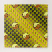 Tweelingen & Houten Paard Legpuzzel (Horizontaal)