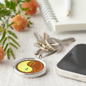 Tweelingen & Houtgeit Sleutelhanger (Zijkant)