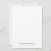 Tweelingen-jongen en -meisje bekendmaking aankondiging (Achterkant)