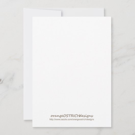 Tweelingen-jongen en -meisje bekendmaking aankondiging (Achterkant)