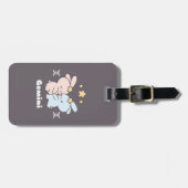 Tweelingen knuffels - Zodiac Harmony Bagagelabel (Voorkant horizontaal)