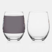 Tweelingen knuffels - Zodiac Harmony Wijnglas Zonder Voet (Rechts)