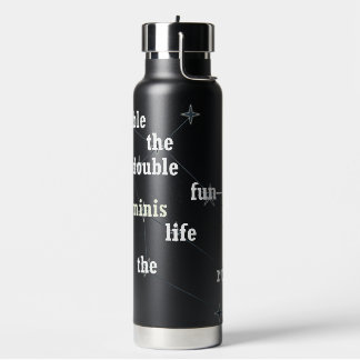 Tweelingen Leuk & Inspirerend Ontwerp voor Dagelij Waterfles