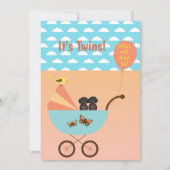 Tweelingen mannen en vrouwen onthullen partijuitvi kaart (Voorkant)