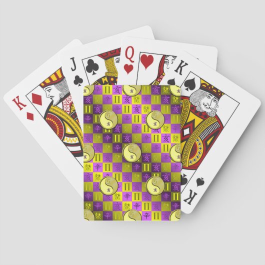 Tweelingen & Metaalachtige Ever Pokerkaarten (Achterkant)