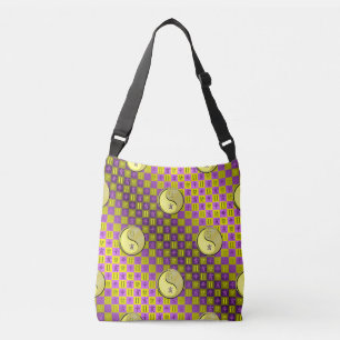 Tweelingen & Metal Boar Crossbody Tas