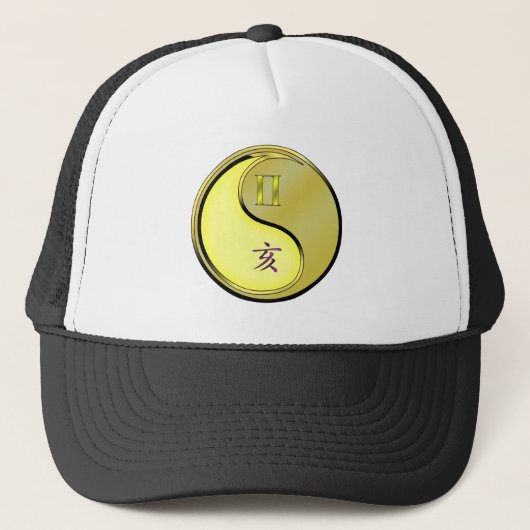 Tweelingen & Metal Boar Trucker Pet (Voorkant)