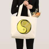 Tweelingen & Metal Monkey Grote Tote Bag (Voorkant (product))