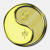 Tweelingen & Metal Monkey Magneet (Voorkant)