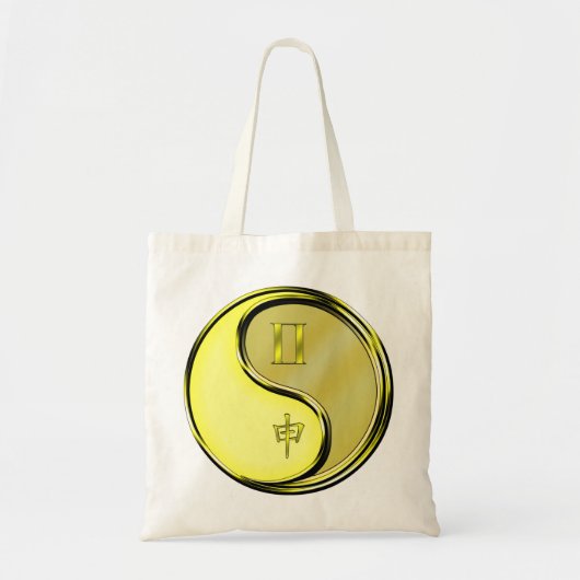 Tweelingen & Metal Monkey Tote Bag (Voorkant)