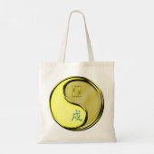 Tweelingen & metalen hond tote bag (Achterkant)