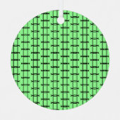 Tweelingen Metalen Ornament (Voorkant)