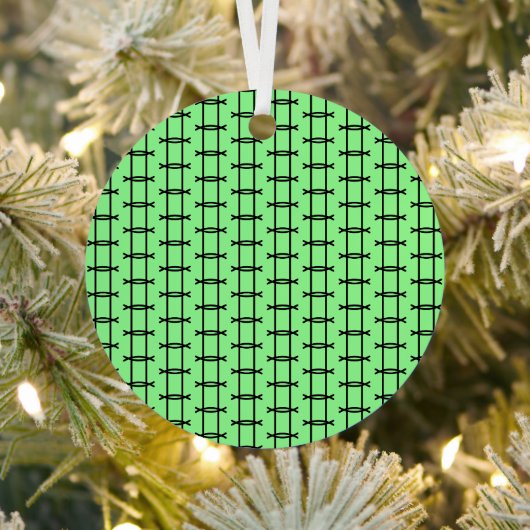 Tweelingen Metalen Ornament (Insitu)