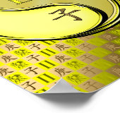 Tweelingen & Metalen Rat Poster (Hoek)