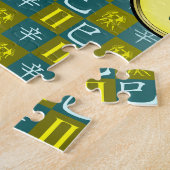 Tweelingen & Metalen Slang Legpuzzel (Zijkant)