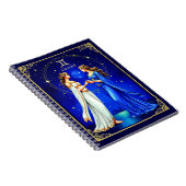 Tweelingen onder een sterrenhemel notitieboek (Rechterzijde)