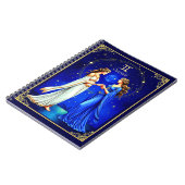 Tweelingen onder een sterrenhemel notitieboek (Linkerzijde)