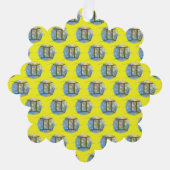 Tweelingen Ornament Kaart (Voorkant)