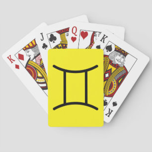 Tweelingen Pokerkaarten