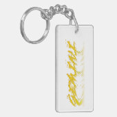 Tweelingen Reflectie Sleutelhanger (Voorkant Links)