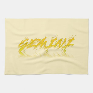 Tweelingen Reflectie Theedoek