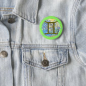 Tweelingen Ronde Button 5,7 Cm (In situ)