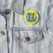 Tweelingen Ronde Button 5,7 Cm (In situ)
