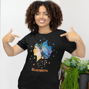 Tweelingen Sterrenbeeld Dierenriem Waterverf Ster  T-shirt