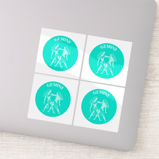 Tweelingen, Sterrenbeeld, Horoscoop, Astrologie Sticker (Detail)