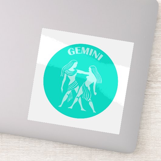 Tweelingen, Sterrenbeeld, Horoscoop, Astrologie Sticker (Detail)