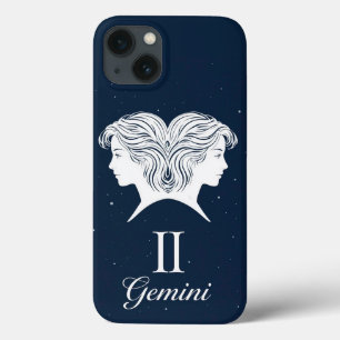 Tweelingen Sterrenbeeld Illustratie met Artistieke Case-Mate iPhone Case
