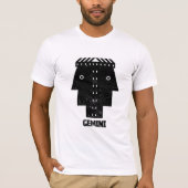 Tweelingen Sterrenbeeld T-shirt (Voorkant)