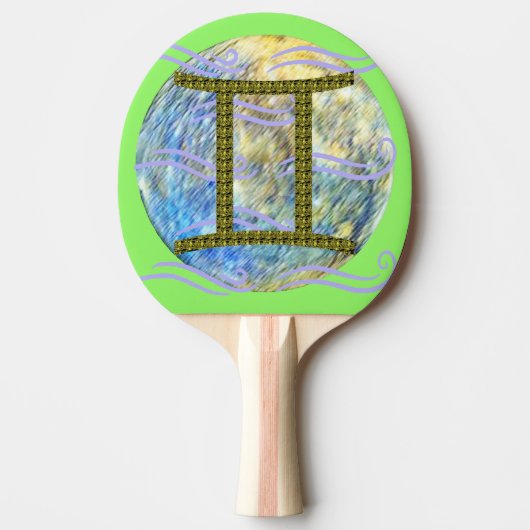 Tweelingen Tafeltennisbatje (Voorkant)
