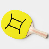 Tweelingen Tafeltennisbatje (Zijkant)