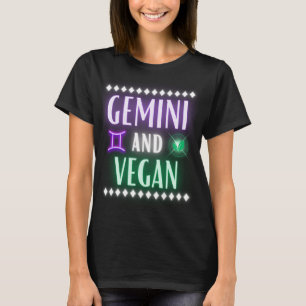 Tweelingen & Vegan Neon Letters T-shirt