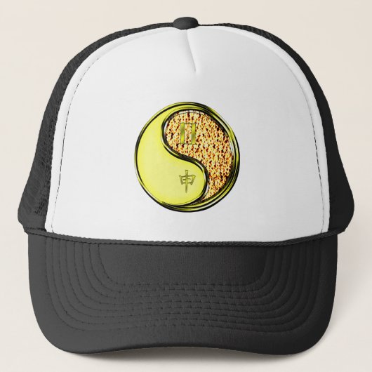 Tweelingen & Vuur Aap Trucker Pet (Voorkant)