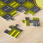 Tweelingen & Vuur Konijn Legpuzzel (Zijkant)