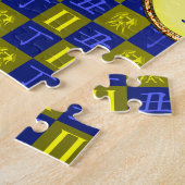 Tweelingen & Vuur Os Legpuzzel (Zijkant)