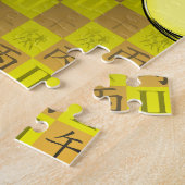 Tweelingen & Vuur Paard Legpuzzel (Zijkant)
