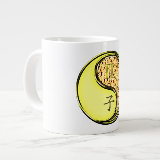Tweelingen & Vuur Rat Grote Koffiekop (Links)