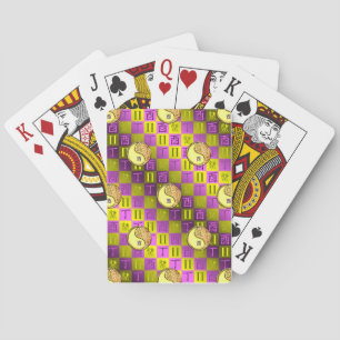 Tweelingen & Vuurhaan Pokerkaarten
