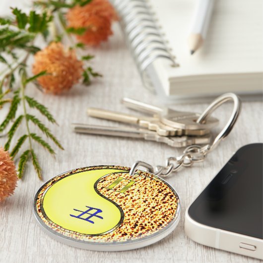 Tweelingen & Vuuros Sleutelhanger (Voorkant Rechts)