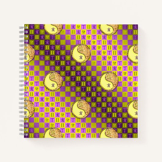 Tweelingen & Vuurzwijn Notitieboek (Voorkant)