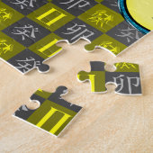 Tweelingen & Water Konijn Legpuzzel (Zijkant)