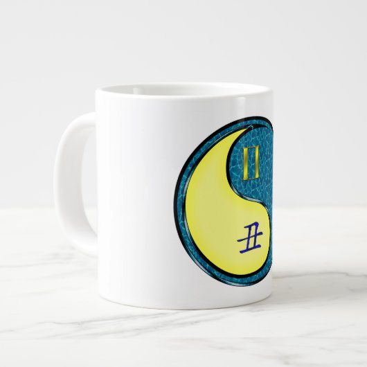 Tweelingen & Water Os Grote Koffiekop (Links)